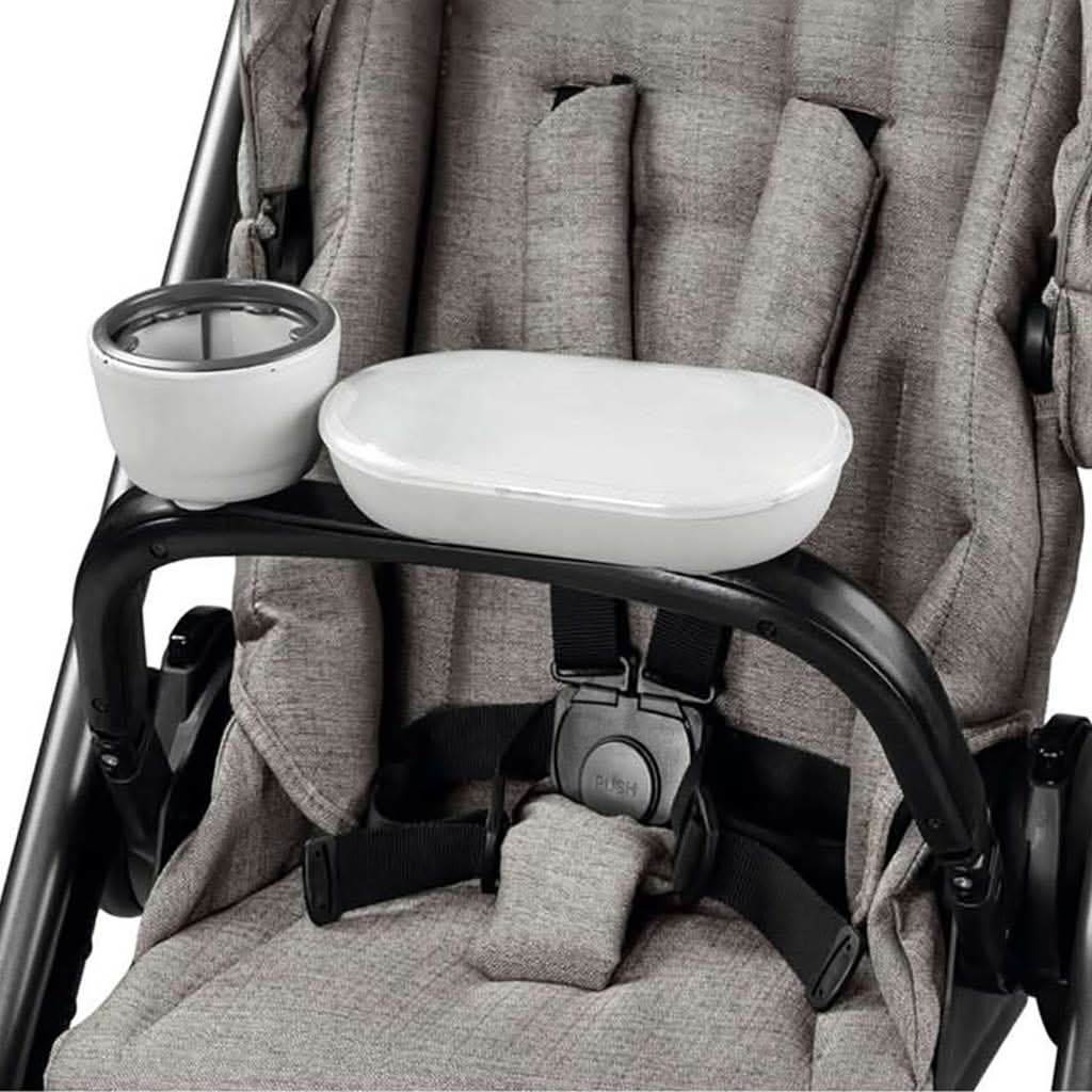 Peg Perego Veloce & Vivace Stroller Tray, Charcoal-Stroller Accessories-Peg Perego-ANB Baby Store