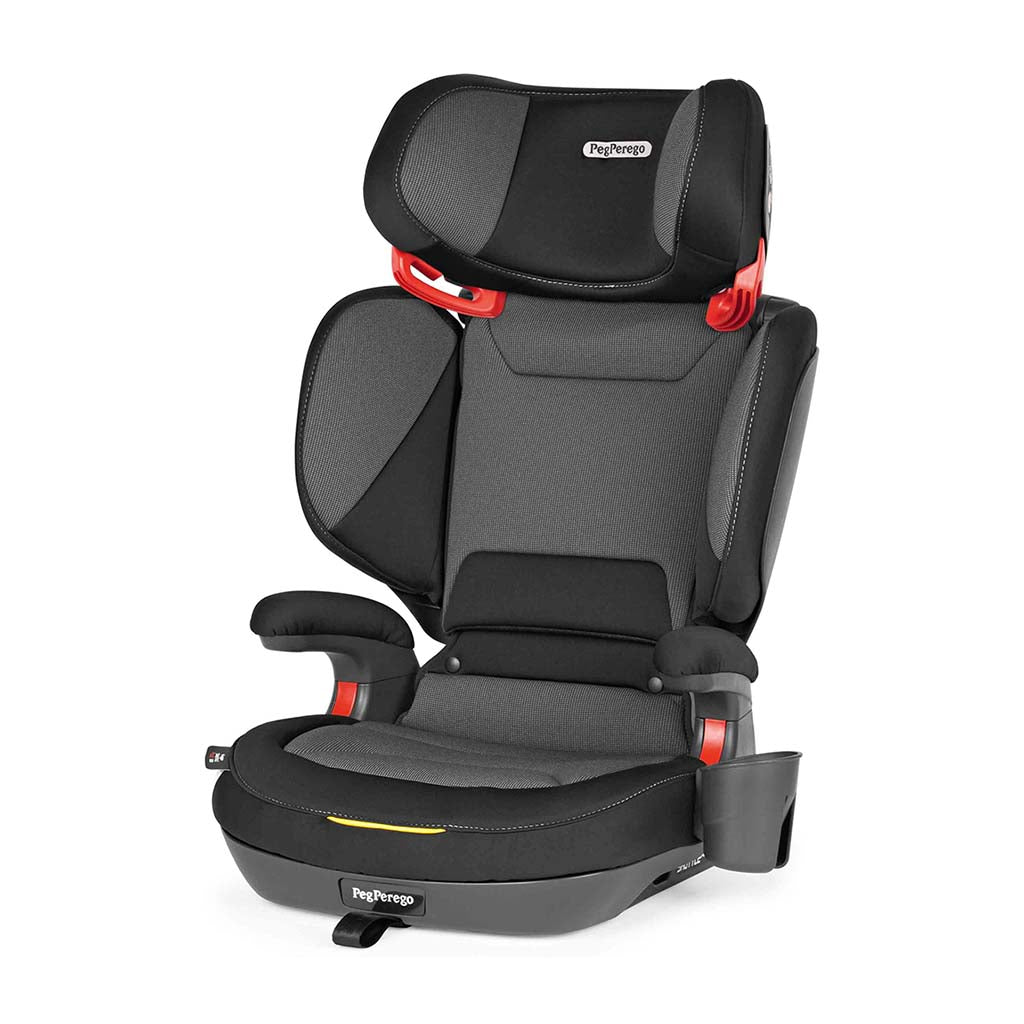 Peg Perego Viaggio Shuttle Plus 120 Booster Car Seat-Crystal Black_3 - ANB Baby