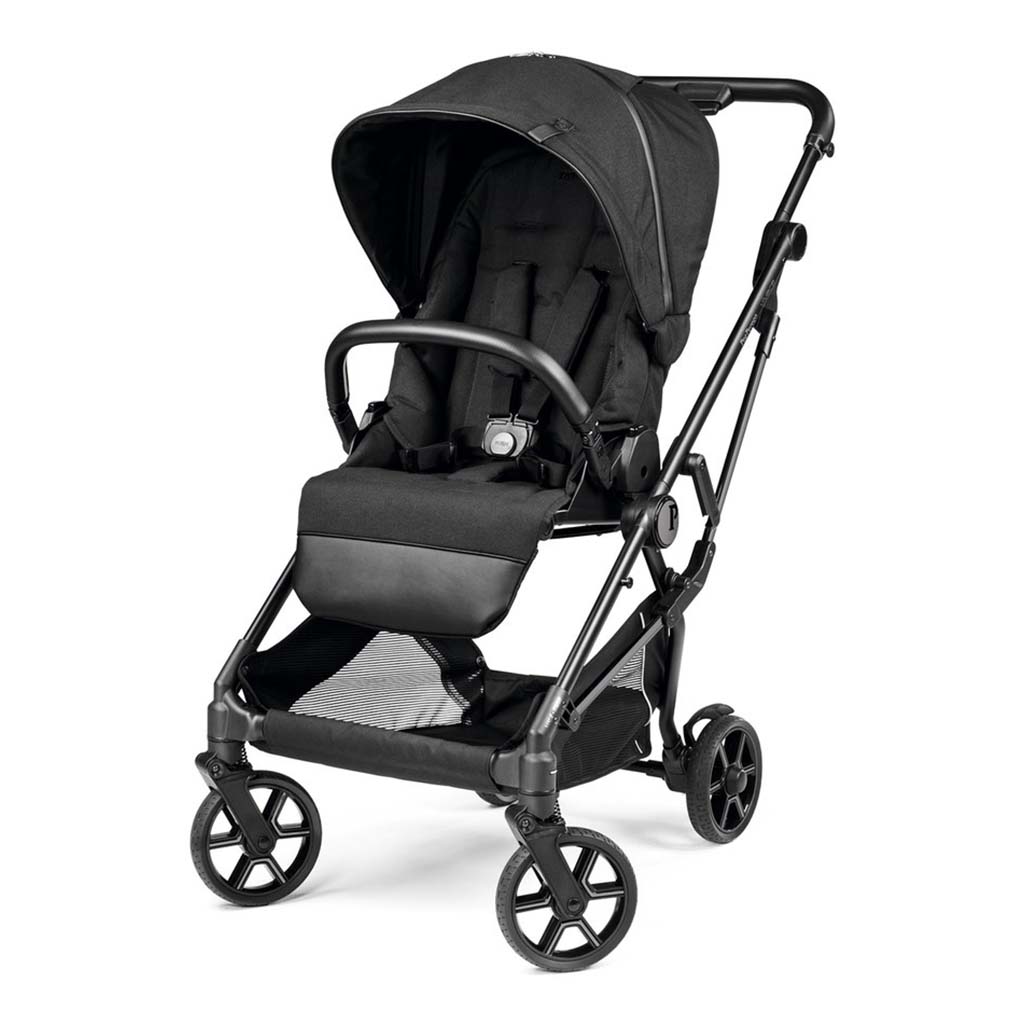 Peg Perego Vivace Stroller, Black Main - ANB Baby