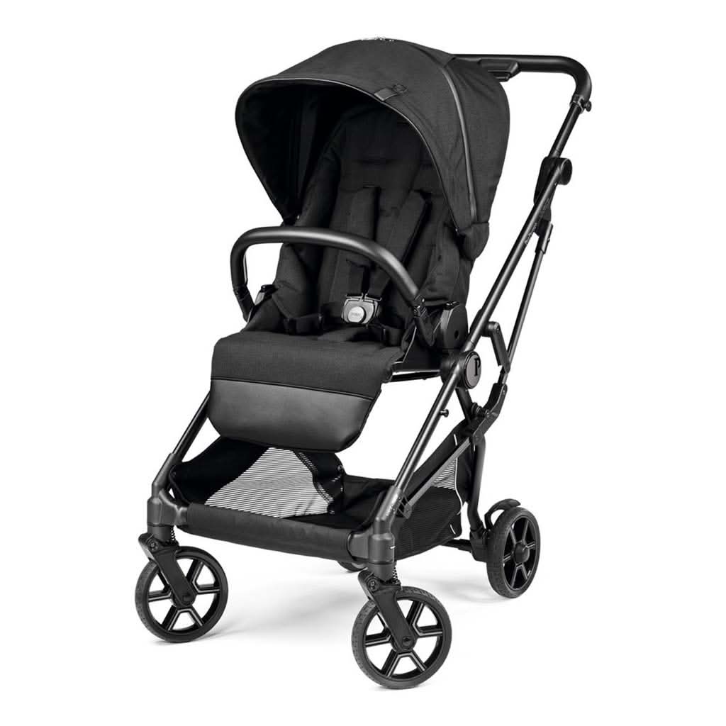 Peg Perego Vivace Stroller, Black Main - ANB Baby