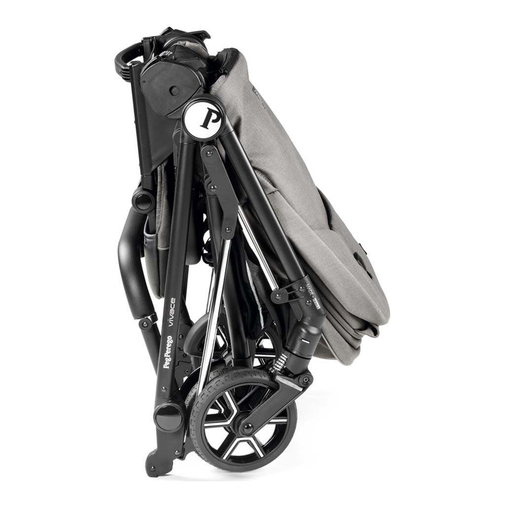 Peg Perego Vivace Stroller, Mercury folded - ANB Baby