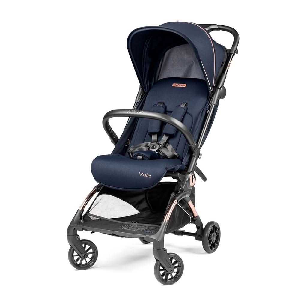 peg perego shopper PEG Perego Volo Travel Stroller Blue Shine