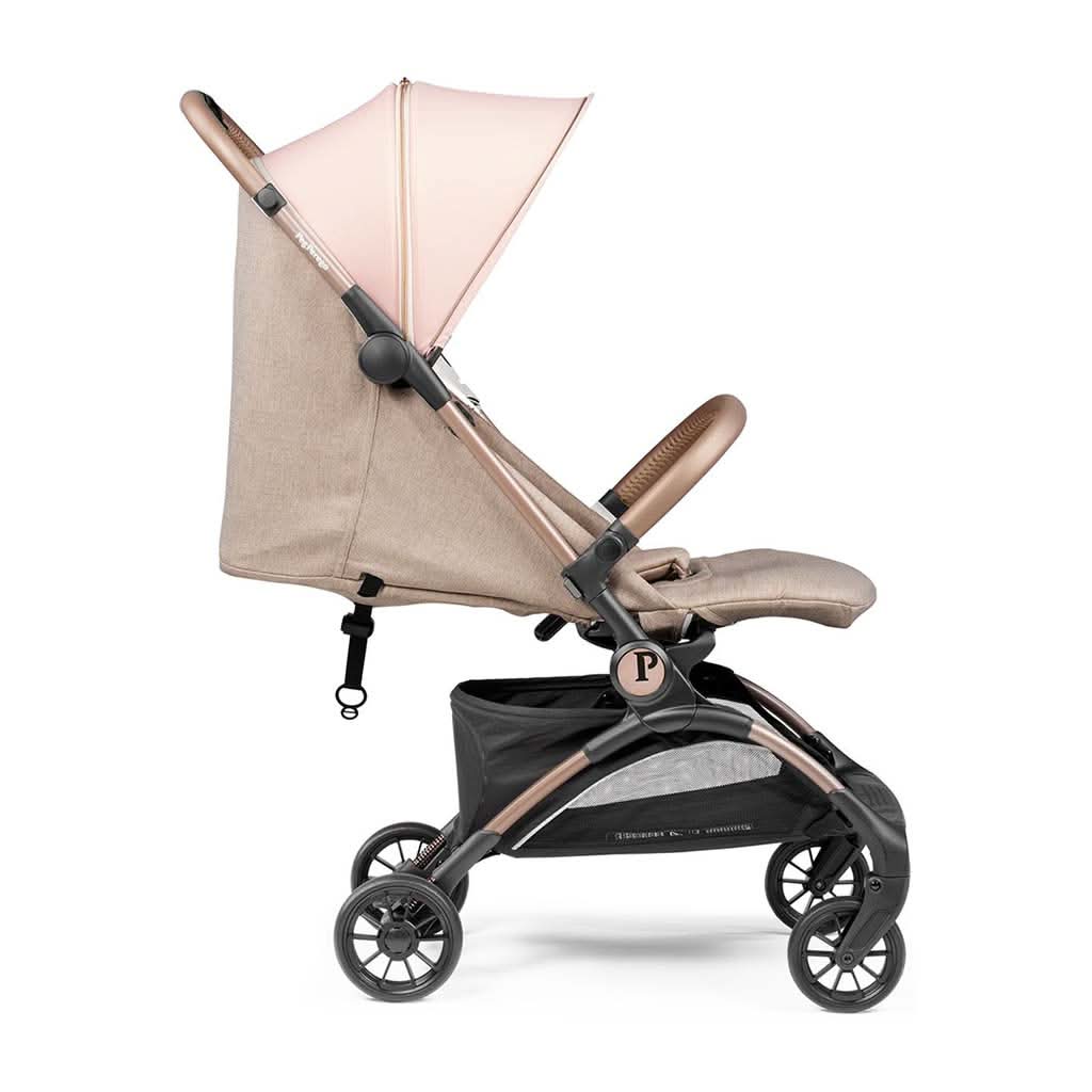 peg perego primo stroller PEG Perego Volo Travel Stroller Blue Shine