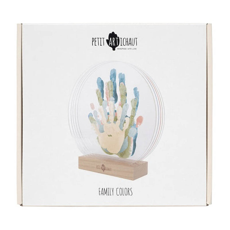 Petit Artichaut Family Colors Imprint Frame_1 - ANB Baby