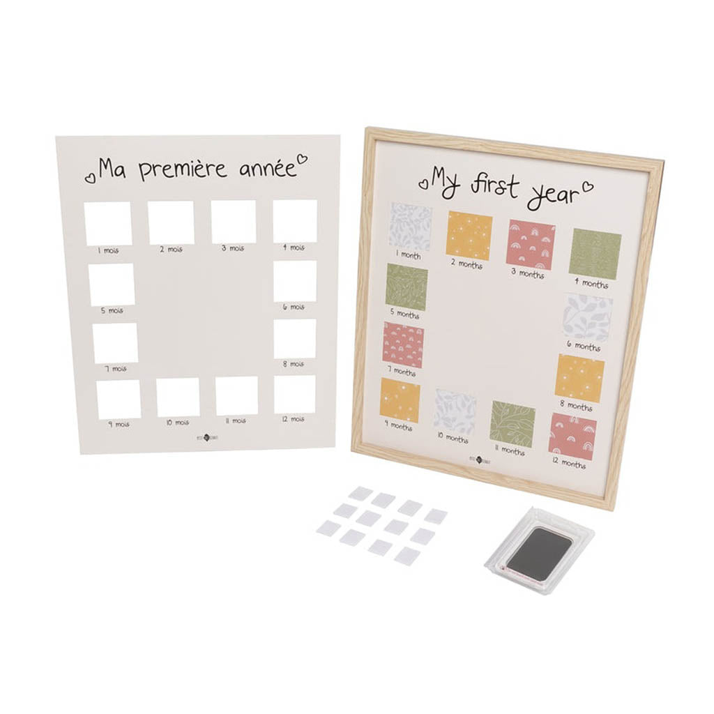 Petit Artichaut My First Year Milestone Frame_3 - ANB Baby