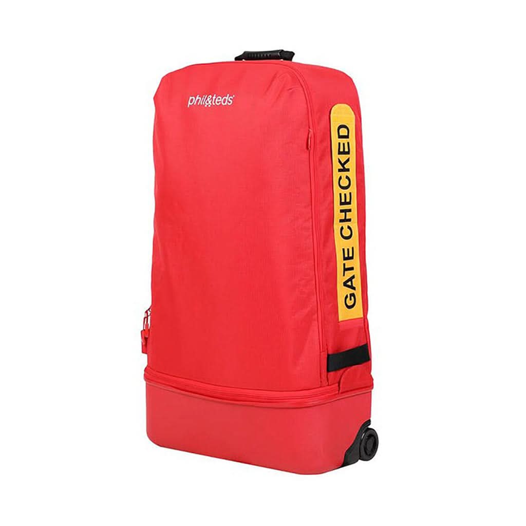 Phil & Teds Universal Travel Bag-Stroller Accessories-Phil & Teds-Red - Available End Of April-ANB Baby Store