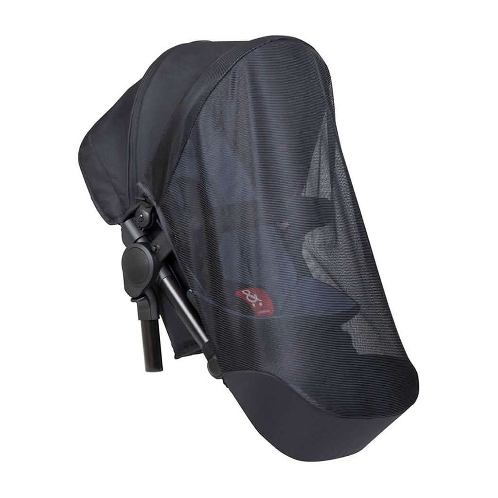 Phil & Ted Voyager Mesh Cover Doubles Kit-Stroller Accessories-Phil & Teds-Black - Available End Of April-ANB Baby Store