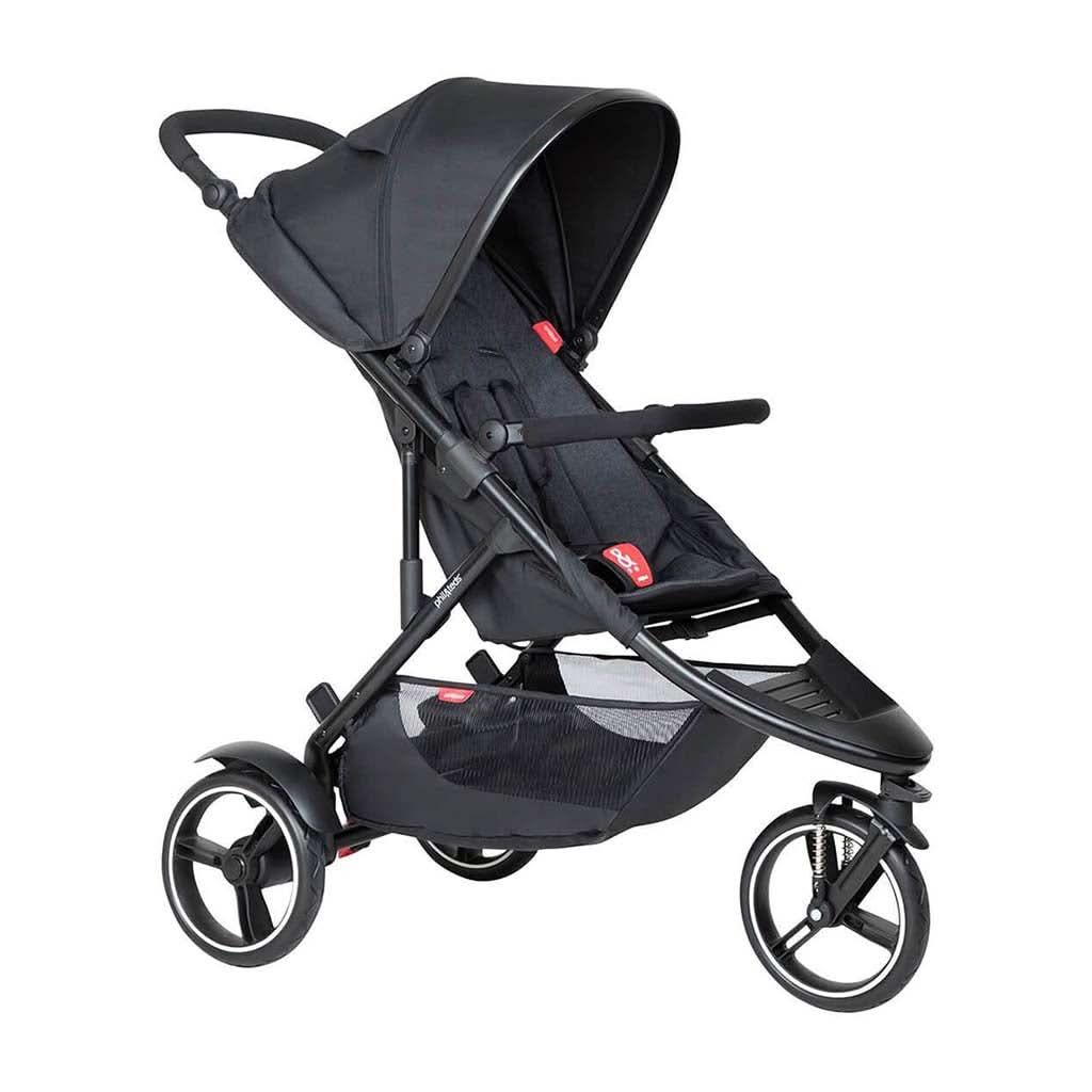 Phil & Teds Dot Stroller & Liner-black-col_7 - ANB Baby