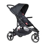 Phil & Teds Dot Stroller & Liner-black-col_7 - ANB Baby