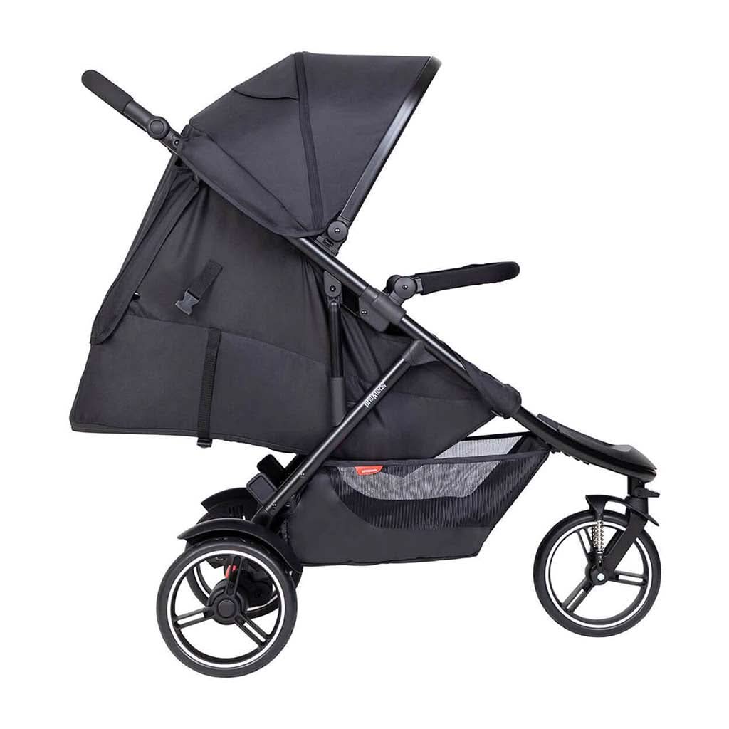 Phil & Teds Dot Stroller & Liner-charcoal_4 - ANB Baby