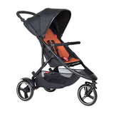Phil & Teds Dot Stroller & Liner-rust-oran_10 - ANB Baby