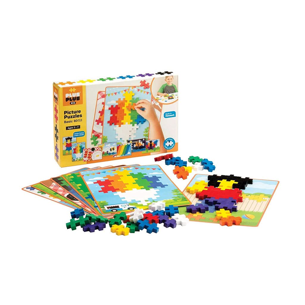 Plus-Plus Big Picture Basic Color Mix Puzzles, Large-Puzzles & Games-Plus-Plus-ANB Baby Store