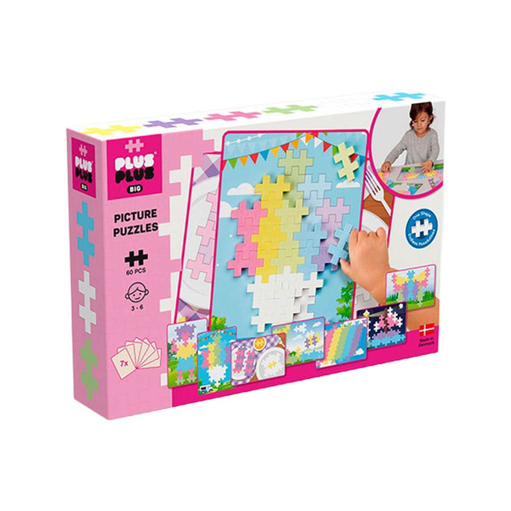Plus-Plus Big Picture Pastel Color Mix Puzzles, Large-Puzzles & Games-Plus-Plus-ANB Baby Store