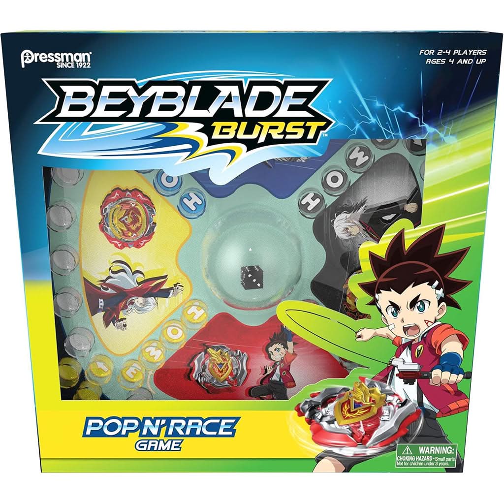 Pressman Toys Beyblade Burst Pop 'N' Race-Puzzles & Games-Pressman Toys-ANB Baby Store