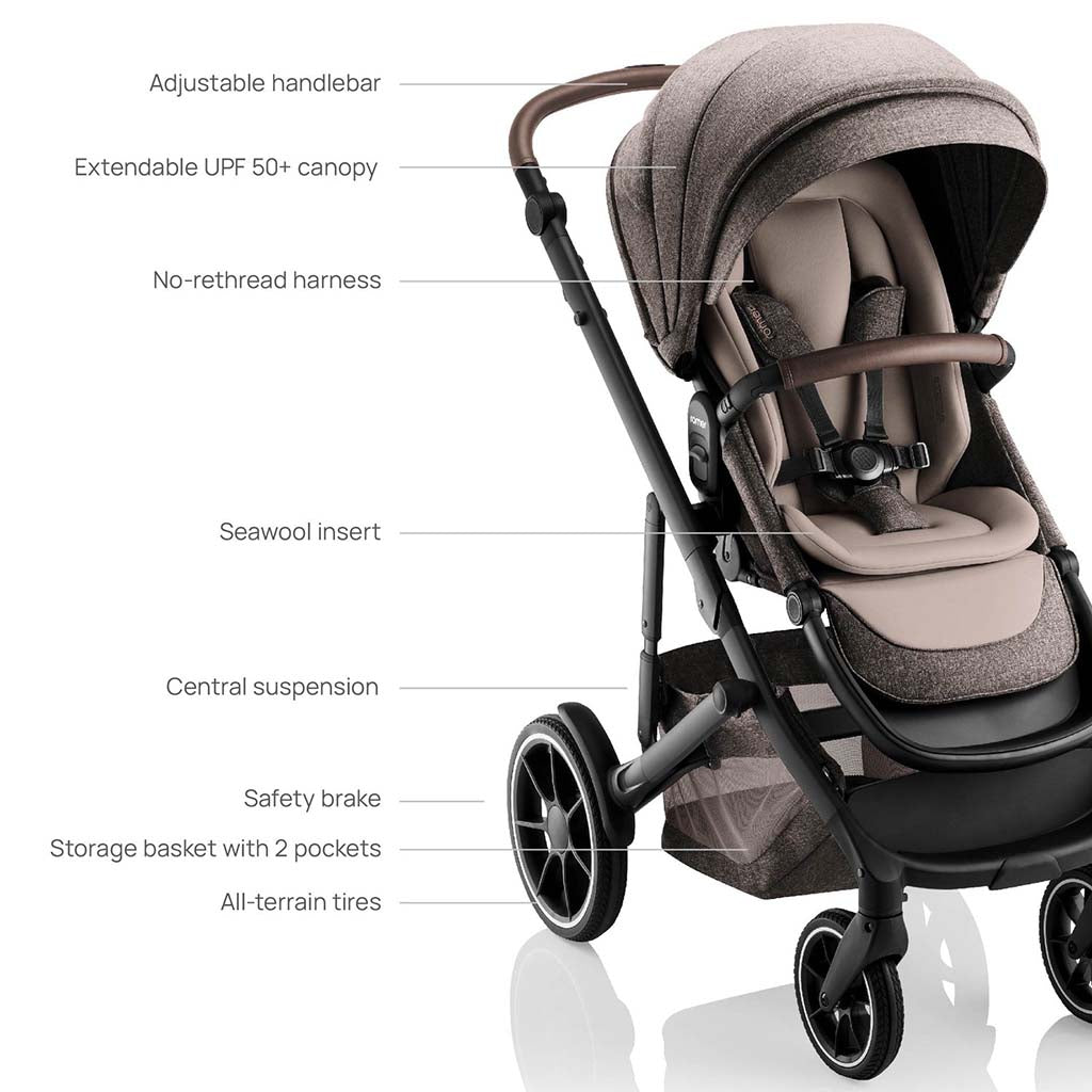 Romer Tura Stroller-Truffle_10 - ANB Baby
