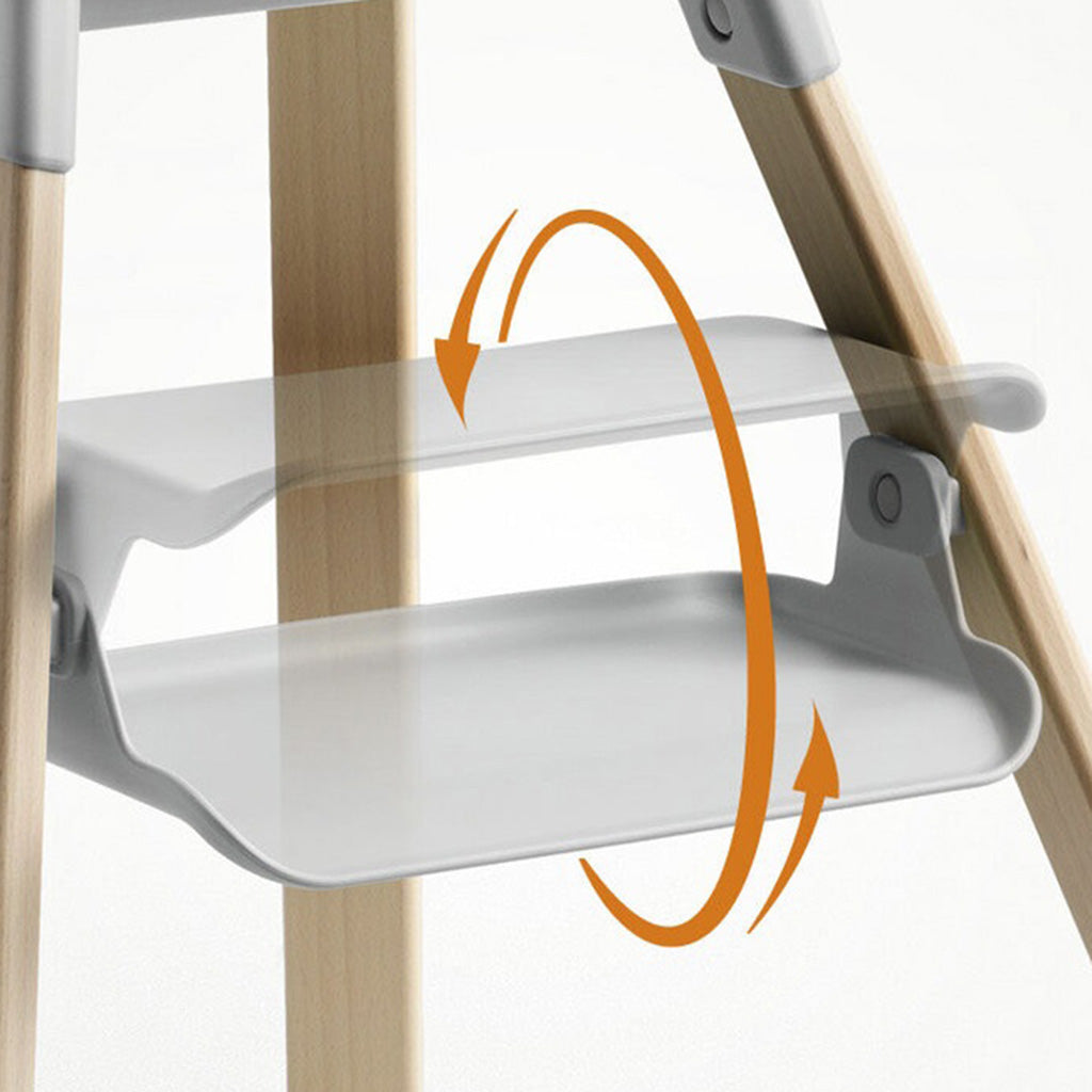 stokke clikk vs tripp trapp Stokke Clikk High Chair Black / Warm Brown