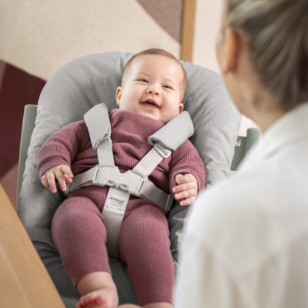 stokke tripp trapp newborn set - grey Tripp Trapp Newborn Set by Stokke Anthracite