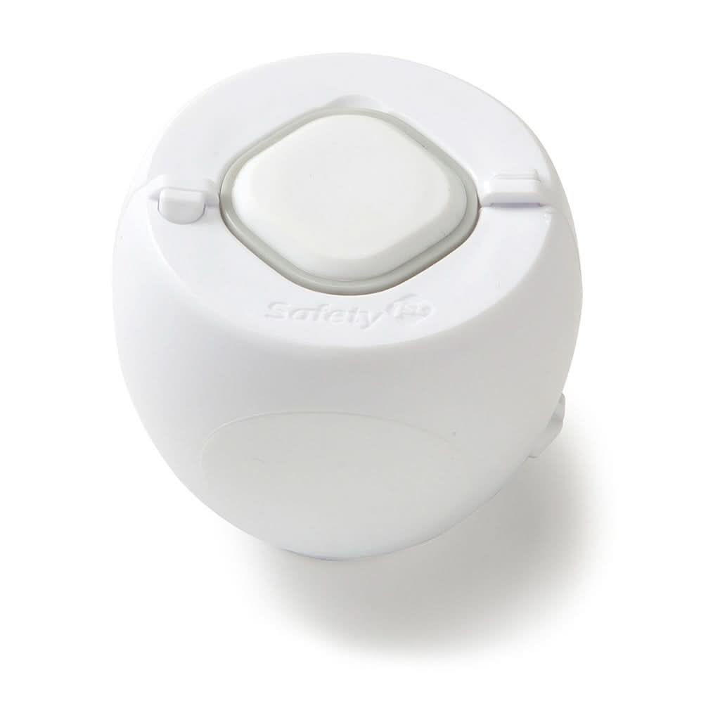 Safety 1st Outsmart Knob Covers, White, Pack of 2-Safety Supplies-Safety 1st-ANB Baby Store