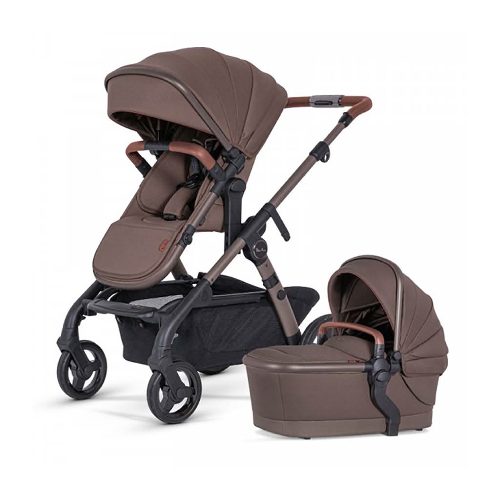 Silver Cross Wave 3 Single to Double Stroller Caramel