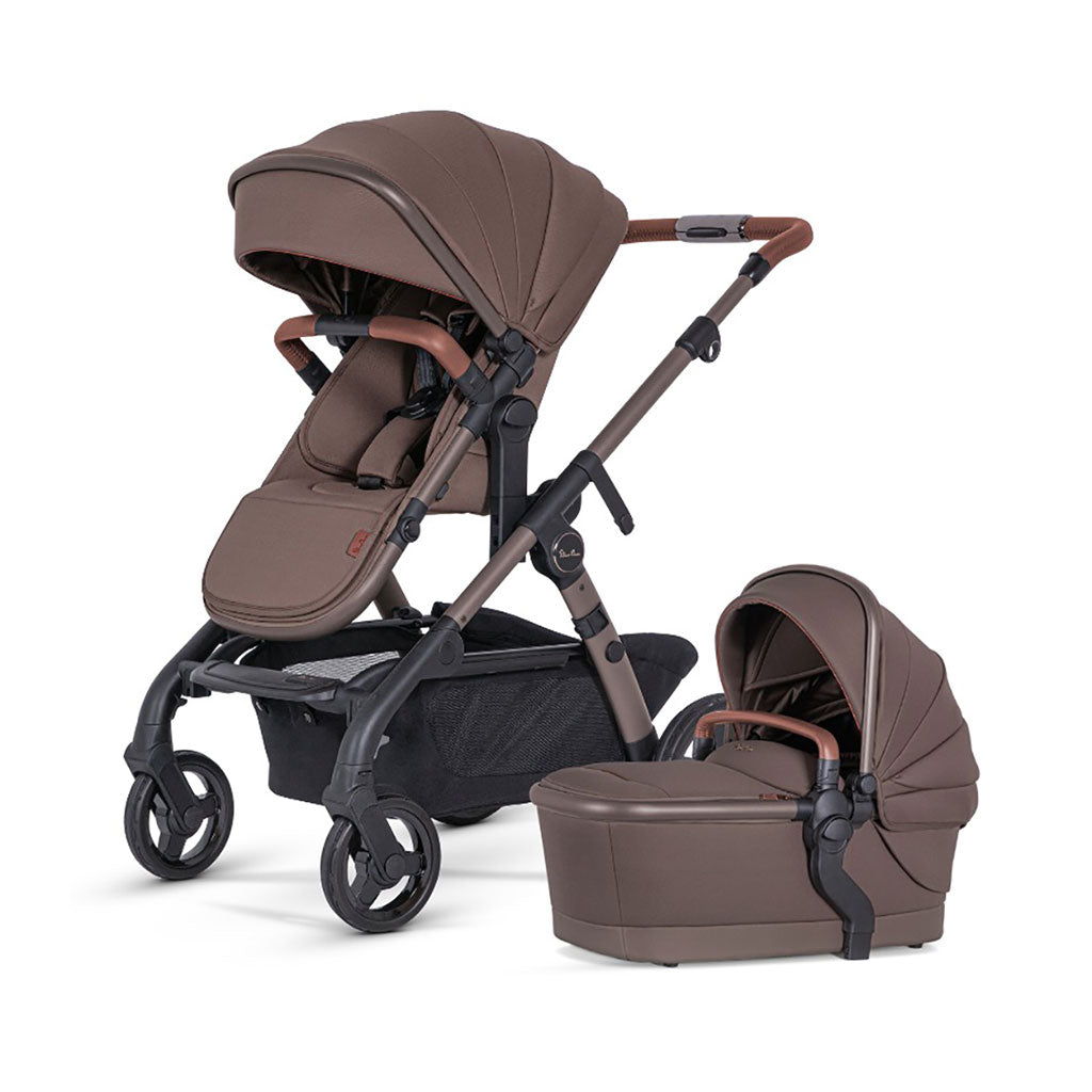Silver-Cross-Wave-3-Single-To-Double-Stroller,-Caramel_1 - ANB Baby