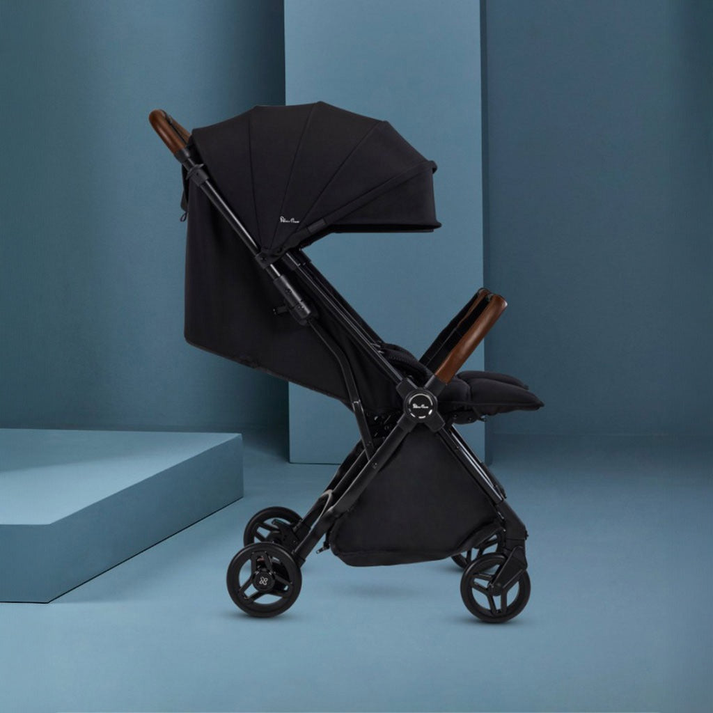 Silver Cross Jet Double Travel Stroller with Accessory Bundle-Black_8 - ANB Baby