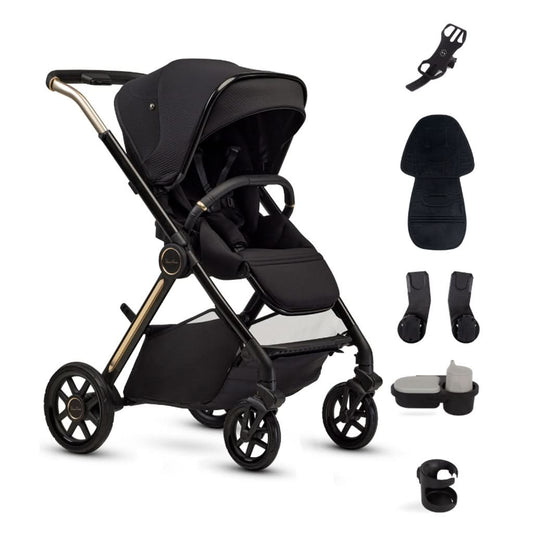 Silver Cross Reef 2 Stroller With Accessory Bundle-Special Edition - Espresso_1 - ANB Baby