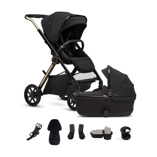 Silver Cross Reef 2 Stroller with Folding Bassinet and Accessory Bundle-Special Edition - Espresso_1 - ANB Baby