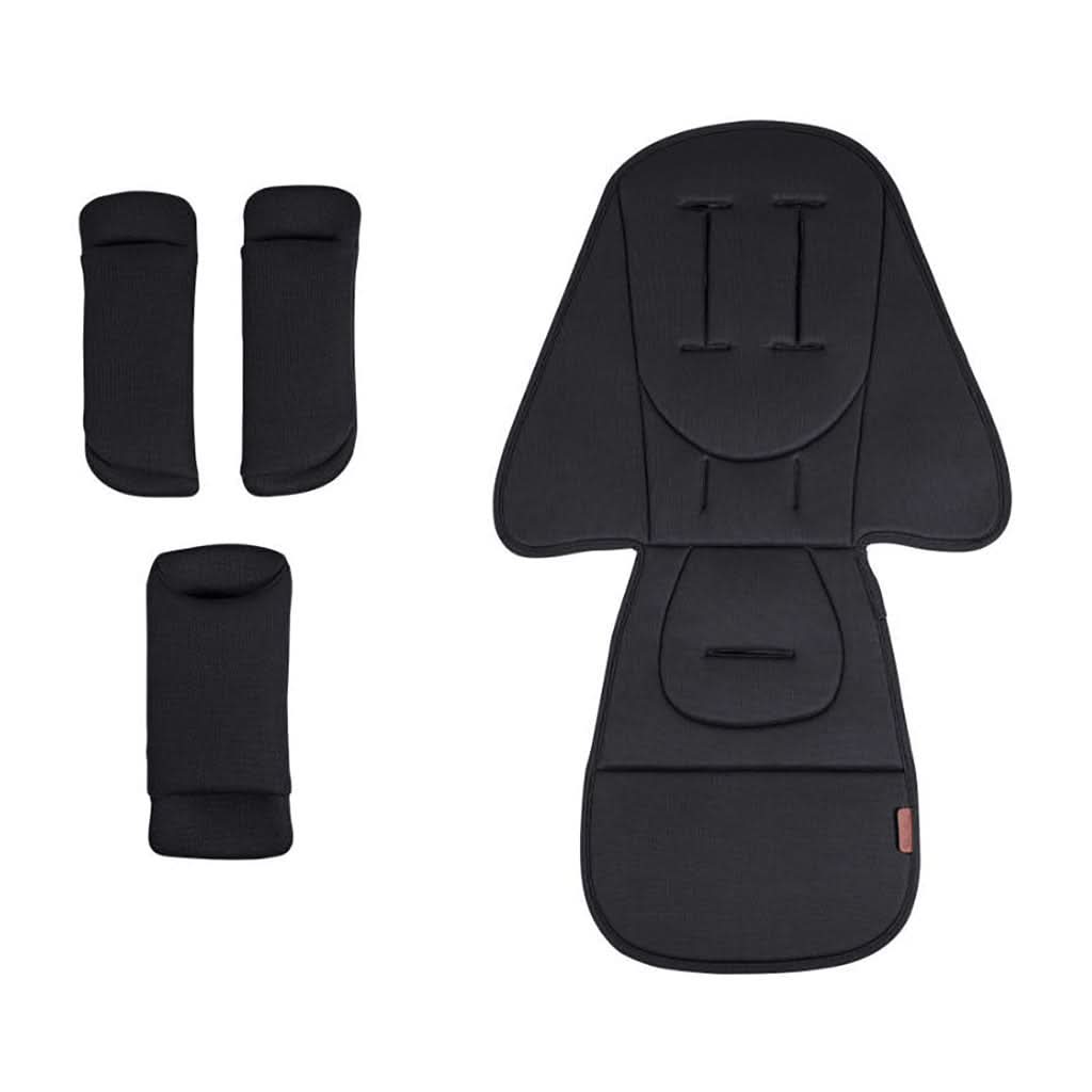 Silver Cross Seat Liner & Harness Pad Set-Stroller Accessories-Silver Cross-Licorice-ANB Baby Store