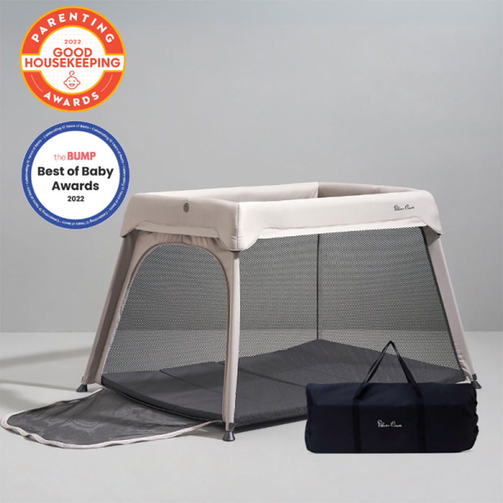 Silver Cross Sleep & Go Travel Crib-Stone_11 - ANB Baby