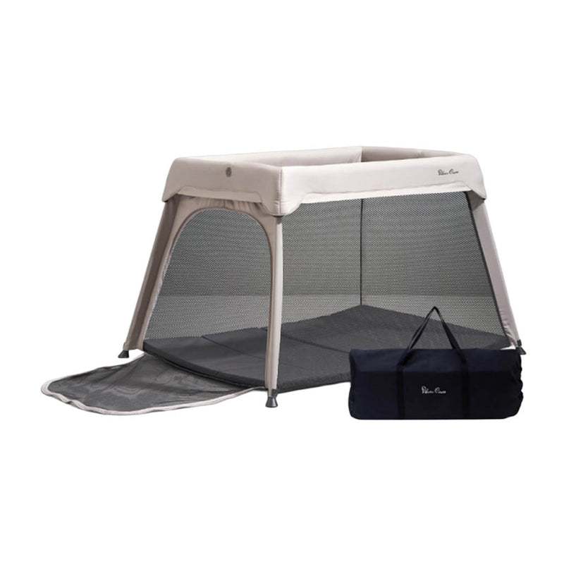 Silver Cross Sleep & Go Travel Crib-Stone_1 - ANB Baby