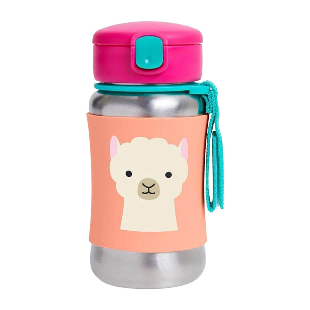 Skip Hop Zoo Stainless Steel Bottle-Mealtime Accessories-Skip Hop-Llama-ANB Baby Store