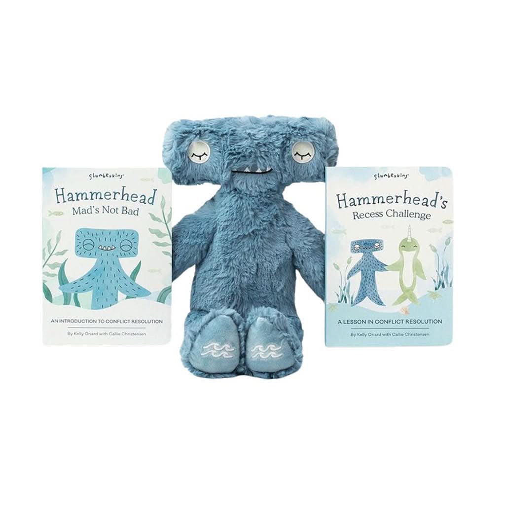 Slumberkins Hammerhead Kin, Conflict Resolution-Plush Toys-Slumberkins-ANB Baby Store