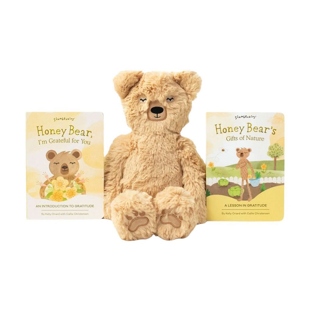 Slumberkins Honey Bear Kin, Gratitude-Plush Toys-Slumberkins-ANB Baby Store