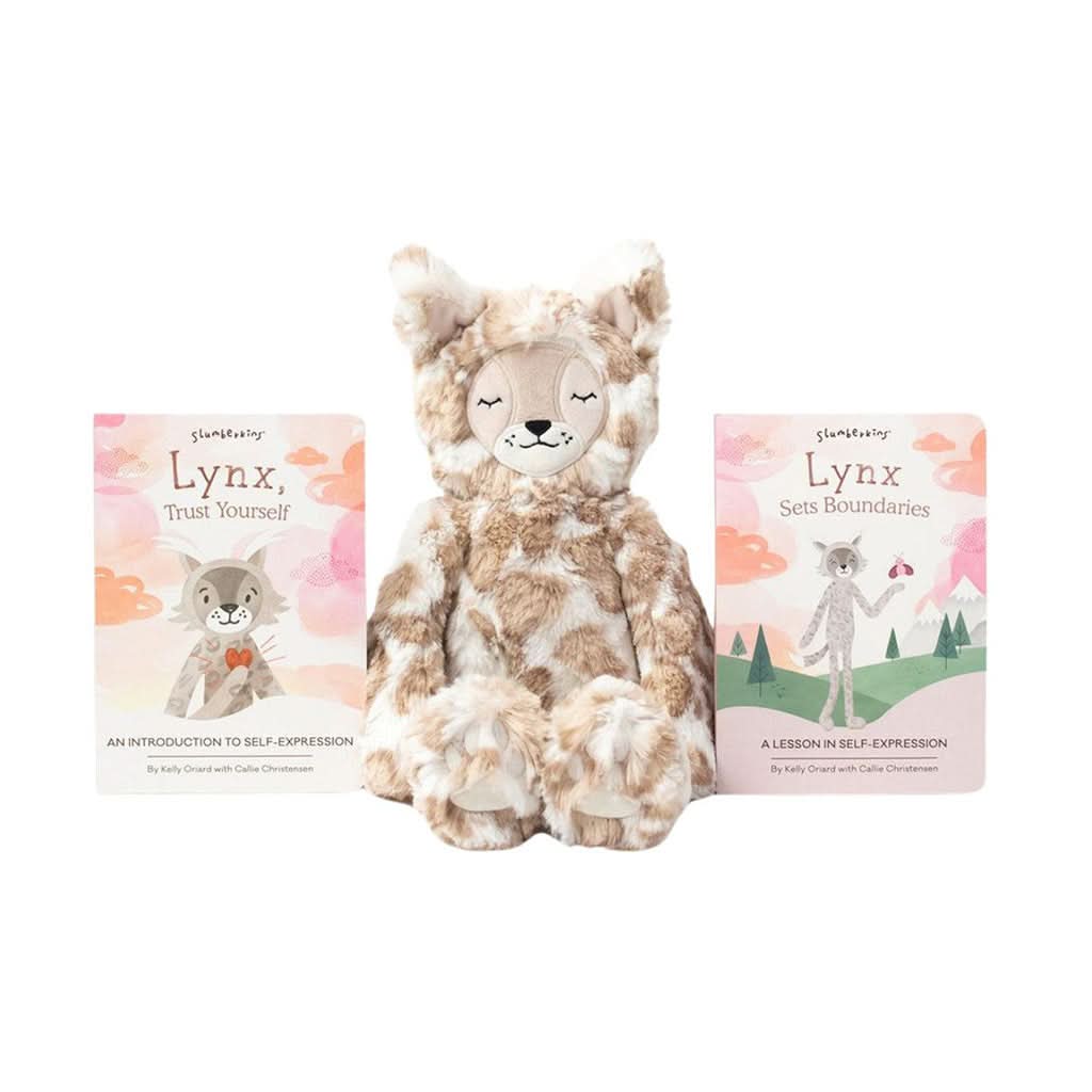 Slumberkins Lynx Kin, Self Expression-Plush Toys-Slumberkins-ANB Baby Store