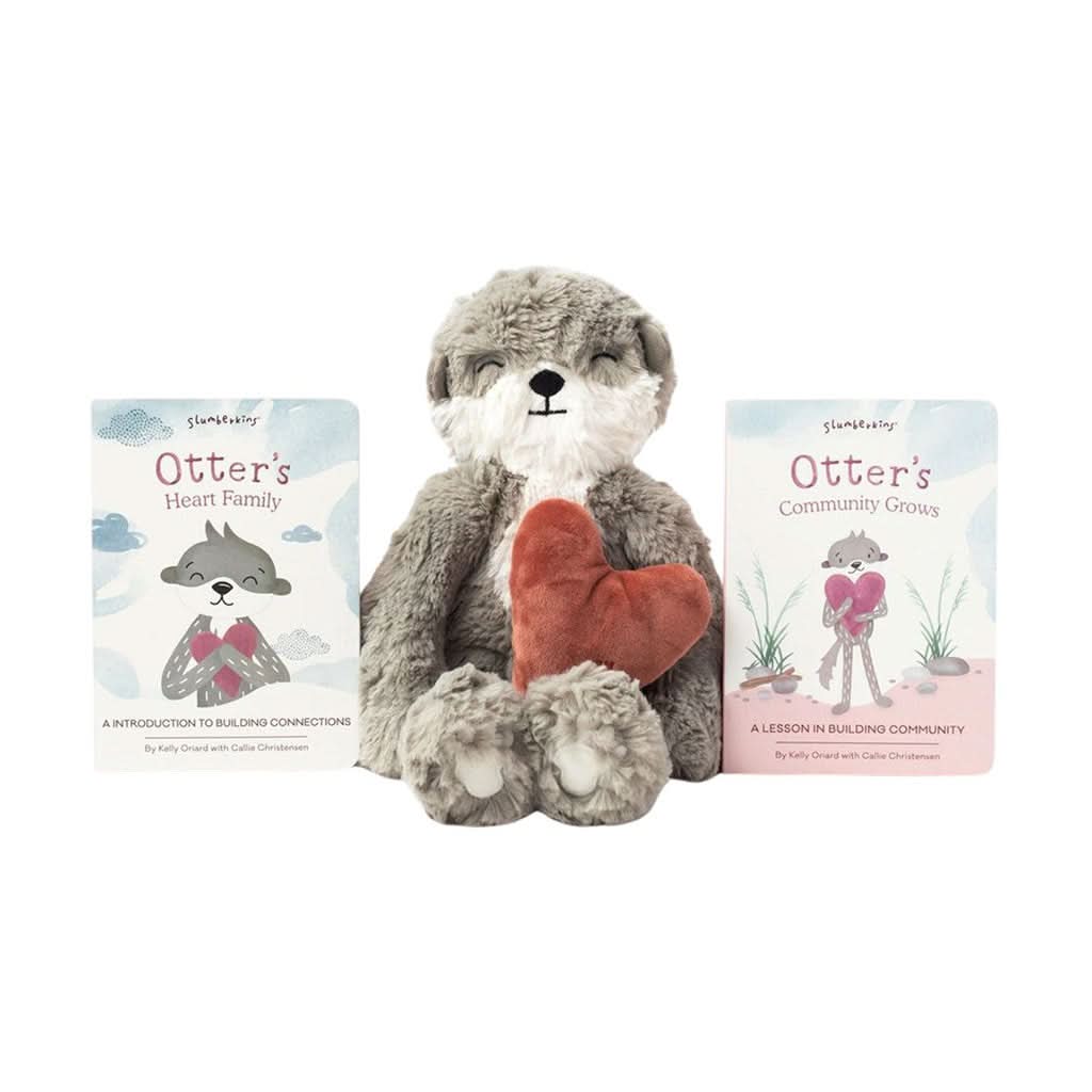 Slumberkins Otter Kin, Building Connection-Plush Toys-Slumberkins-ANB Baby Store