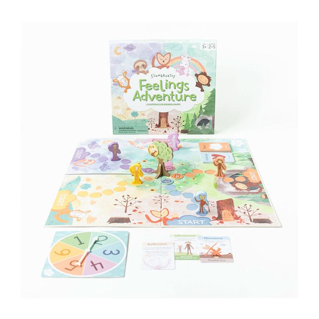 Slumberkins The Feelings Adventure Board Game-Puzzles & Games-Slumberkins-ANB Baby Store