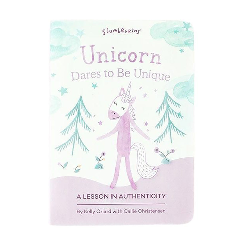 Slumberkins Unicorn Kin-Authenticity-2 Books_5 - ANB Baby