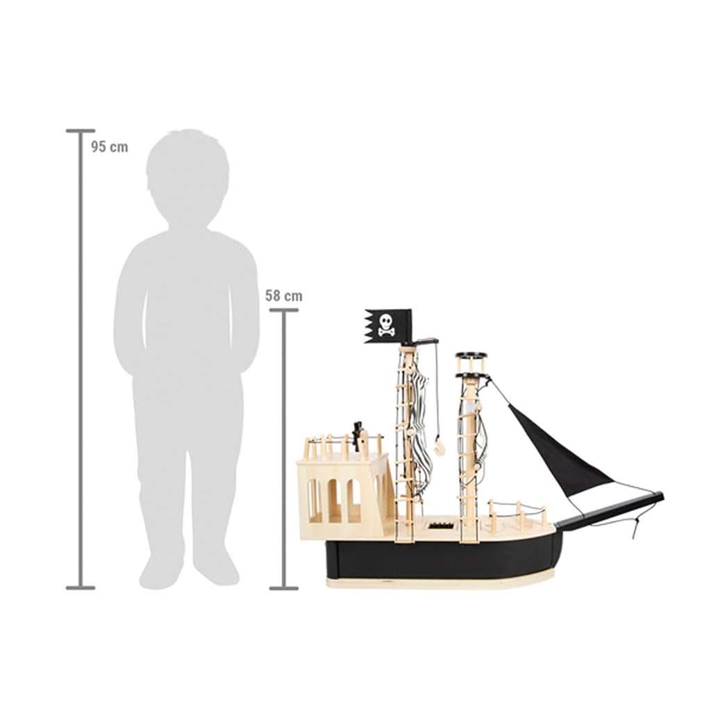 Small Foot Adventure Pirate Ship Toy, Height - ANB BABY