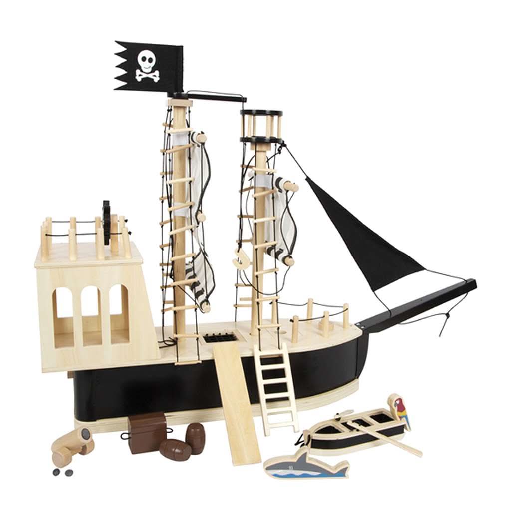 Small Foot Adventure Pirate Ship Toy-Learning & S.T.E.M-Hauck Toy-ANB Baby Store