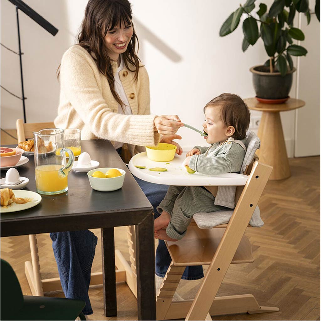 stokke tripp trapp chair natural Tripp Trapp Baby Set Storm Grey