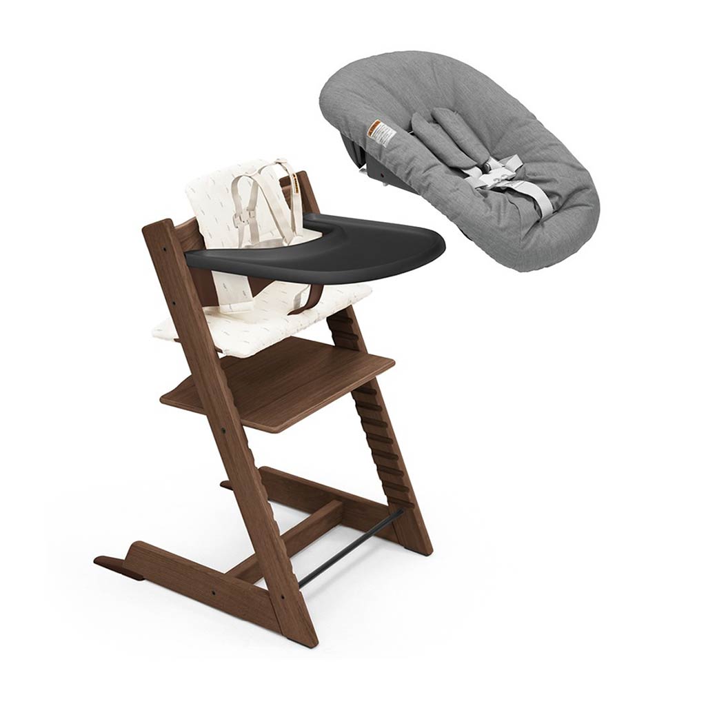Stokke Tripp Trapp High Chair with Cushion, Newborn Set and