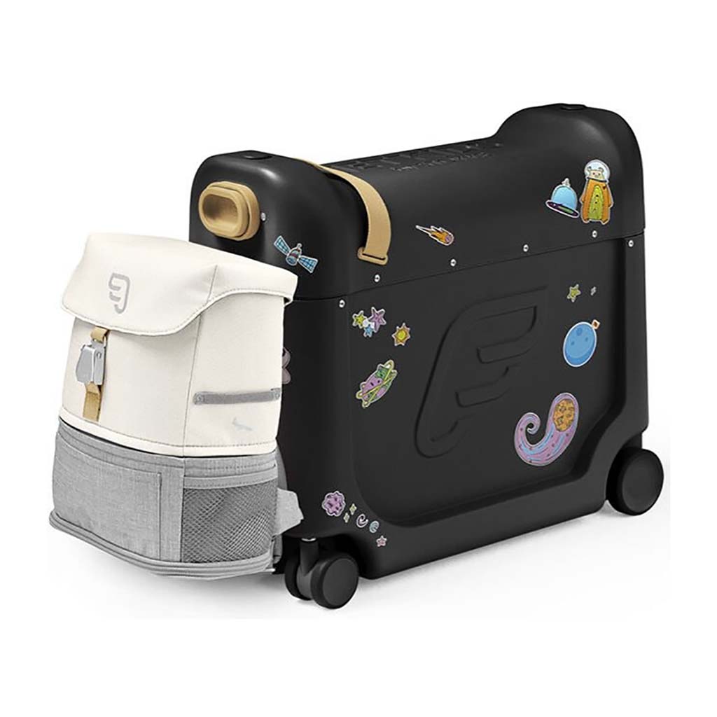 Stokke Jetkids BedBox + Crew Backpack Travel Bundle-Black - ANB Baby
