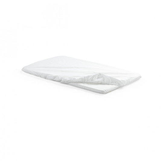 Stokke Home Cradle Fitted Sheet 2pc-White_1 - ANB Baby