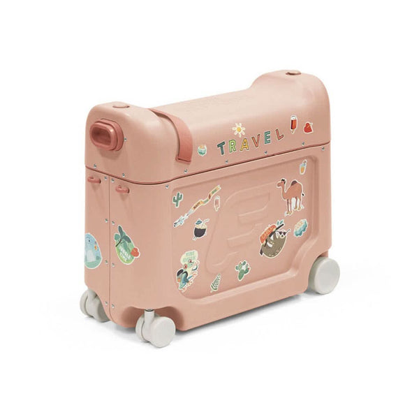 stokke jetkids bedbox suitcase Stokke JetKids BedBox Coral Pink