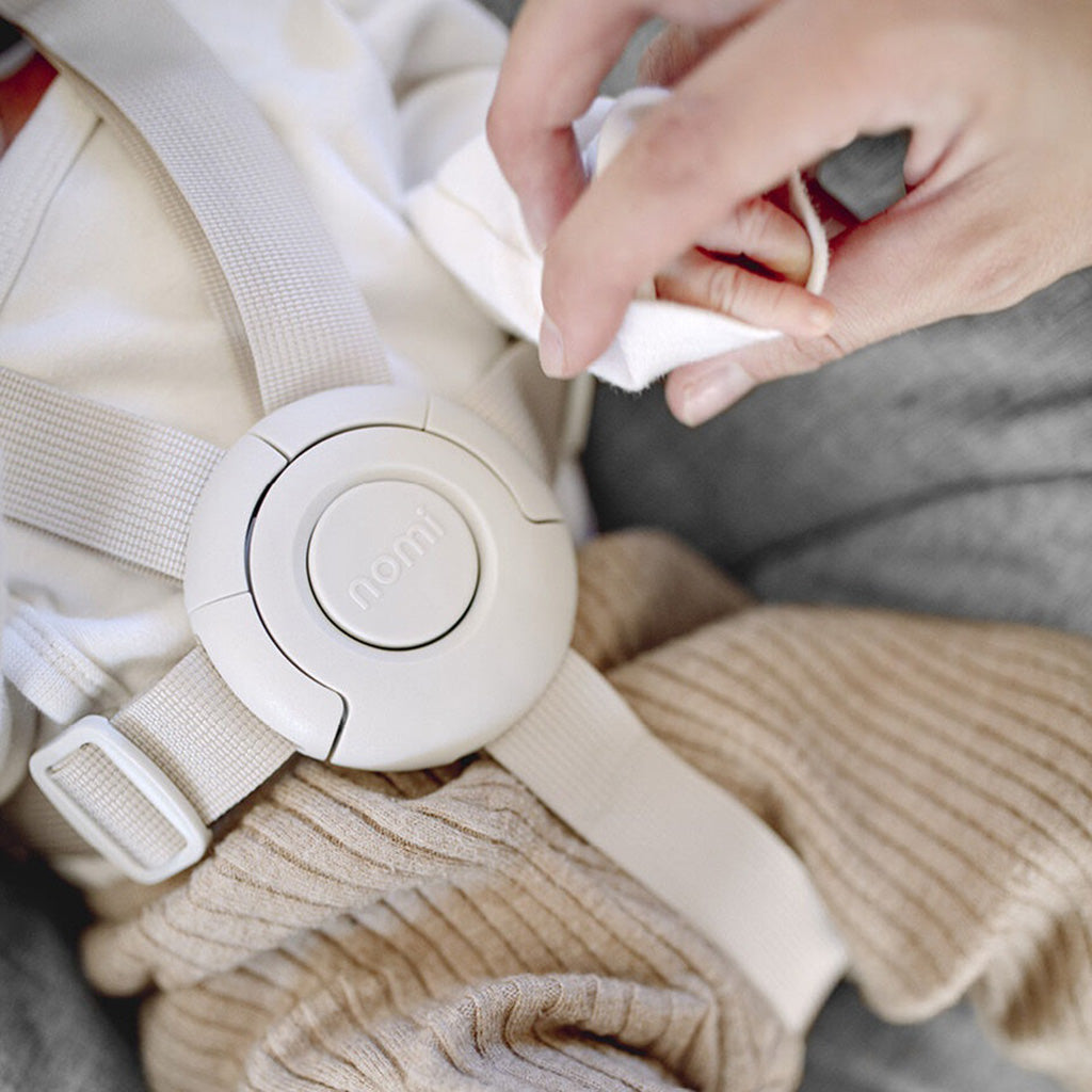 Stokke Nomi Newborn Set, White Grey Sand_2 - ANB Baby
