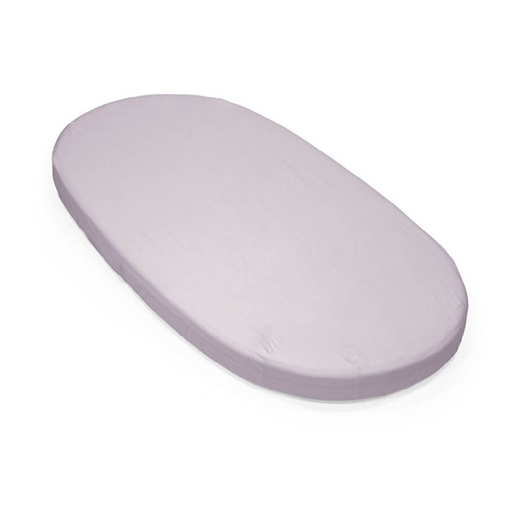 Stokke Sleepi Bed Organic Cotton Fitted Sheet-Mattresses & Covers-Stokke-Purple-ANB Baby Store