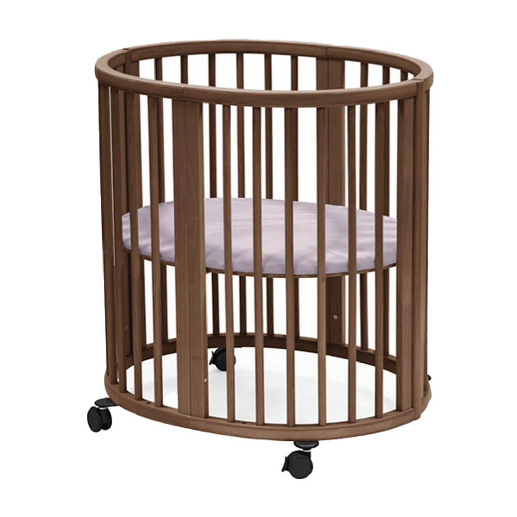 Stokke Sleepi Mini Organic Cotton Fitted Sheet-Lavender_3 - ANB Baby