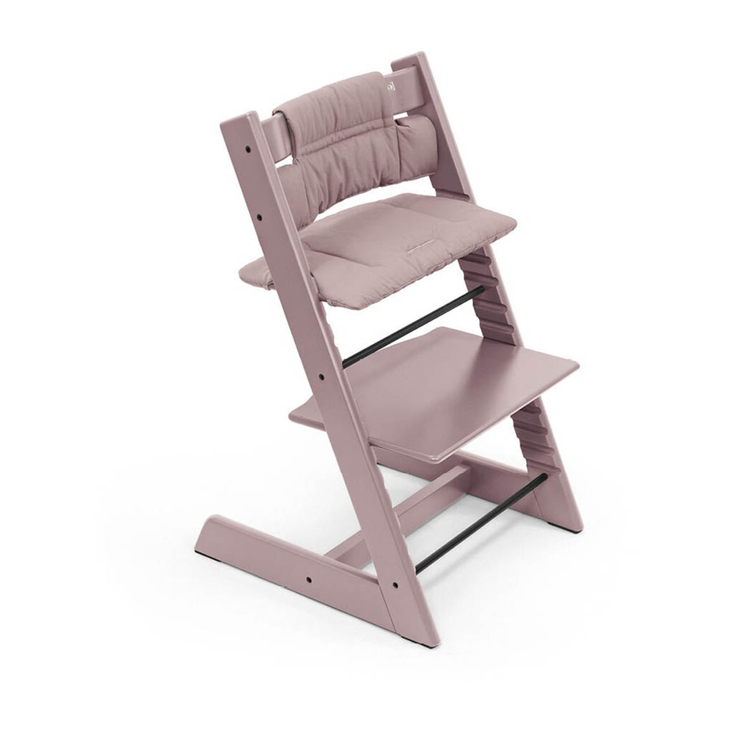 Stokke Tripp Trapp Classic Organic Cotton Cushion, Heather Mauve_5 - ANB Baby