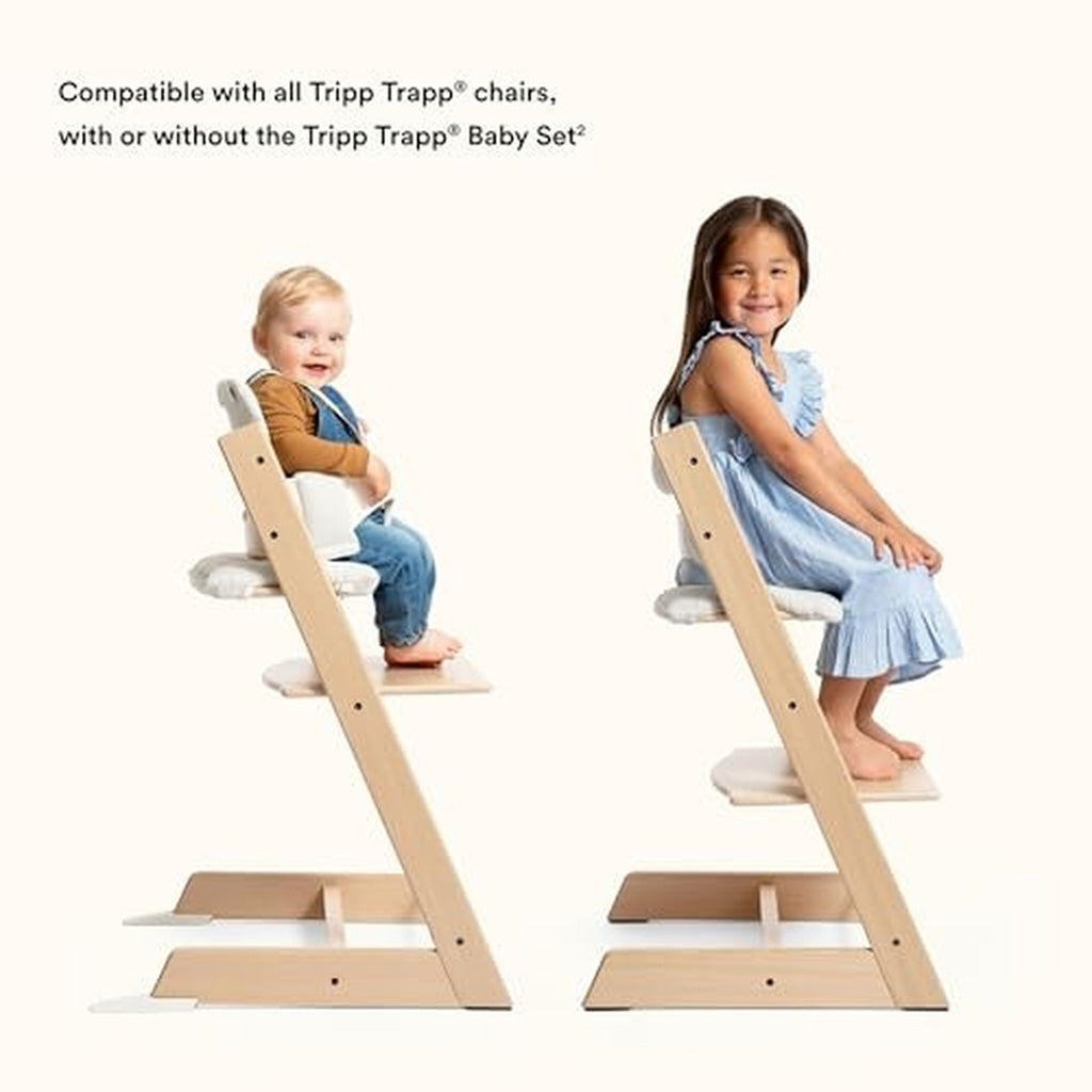 Stokke Tripp Trapp Classic Organic Cotton Cushion, Heather Mauve_8 - ANB Baby
