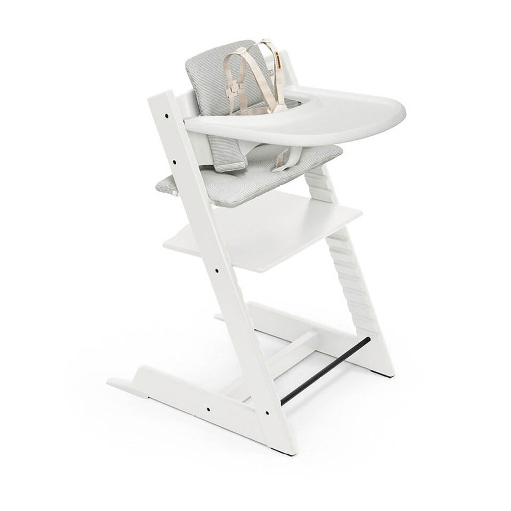 Stokke Tripp Trapp High Chair 2 with Cushion and Stokke Tray